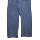 LEVI'S 505 Mens Jeans Blue Regular Straight Denim Medium W40 L30 Classic Fit Zip