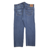 LEVI'S 505 Mens Jeans Blue Regular Straight Denim Medium W40 L30 Classic Fit Zip