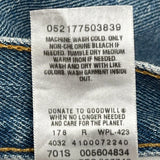 560 Levis Jeans - 30W 34L Blue Cotton