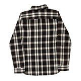 Patagonia Checked Shirt - Small Black & White Cotton Blend