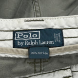 Polo By Ralph Lauren Cargo Shorts - 36W 9L Gray Cotton