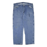 DICKIES Mens Jeans Blue Regular Straight Denim Medium W40 L32 Workwear
