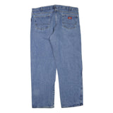 DICKIES Mens Jeans Blue Regular Straight Denim Medium W40 L32 Workwear