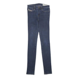 DIESEL Womens Slim Blue Denim Slim Skinny Jeans Cotton Blend W27 L34 Stylish