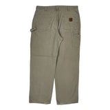 Carhartt Carpenter Pants - 36W 32L Khaki Cotton
