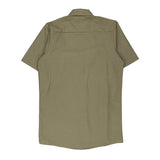 Red Kap Short Sleeve Shirt - Small Khaki Polyester Blend