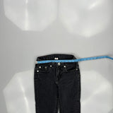 True Religion Skinny Jeans - 24W UK 2 Black Cotton Blend