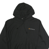 CHAMPION REVERSE WEAVE Mens Black GeminI Pullover Hoodie XL Cotton Comfort