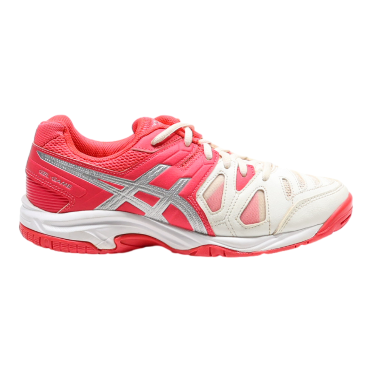 ASICS Sneaker Trainers Pink Synthetic Womens UK 2.5