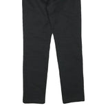 CARHARTT Mens Black Regular Fit Straight Leg Trousers W34 L32 Workwear Durable