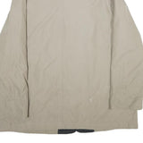 NEWPORT Womens Beige Wool Blend Jacket UK 18 Zip Classic Collar Plain