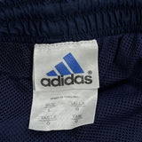 Adidas Track Pants - Large Blue Polyester