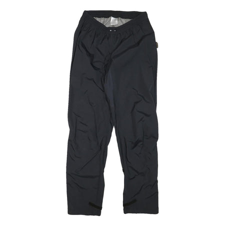 TEXAPORE Mens Black Polyester Blend Outdoor Waterproof Trousers W30 L32 Relaxed