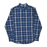 Tommy Hilfiger Checked Shirt - Medium Blue Cotton