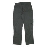 MAMMUT Womens Cotton Blend Lined Black Regular Straight Trousers W29 L28 Outdoor