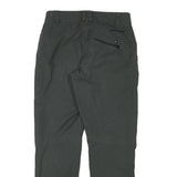 MAMMUT Womens Cotton Blend Lined Black Regular Straight Trousers W29 L28 Outdoor