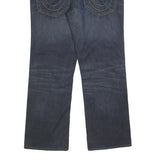 TRUE RELIGION Mens Jeans Regular Straight Denim Medium W33 L30 Stylish