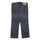 TRUE RELIGION Mens Jeans Regular Straight Denim Medium W33 L30 Stylish