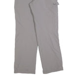 MAMMUT Womens Polyester Blend Grey Regular Straight Trousers W28 L30 Outdoor