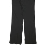 SUN VALLEY Lined Womens Black Regular Fit Trousers W32 L32 Zip Closure Smart