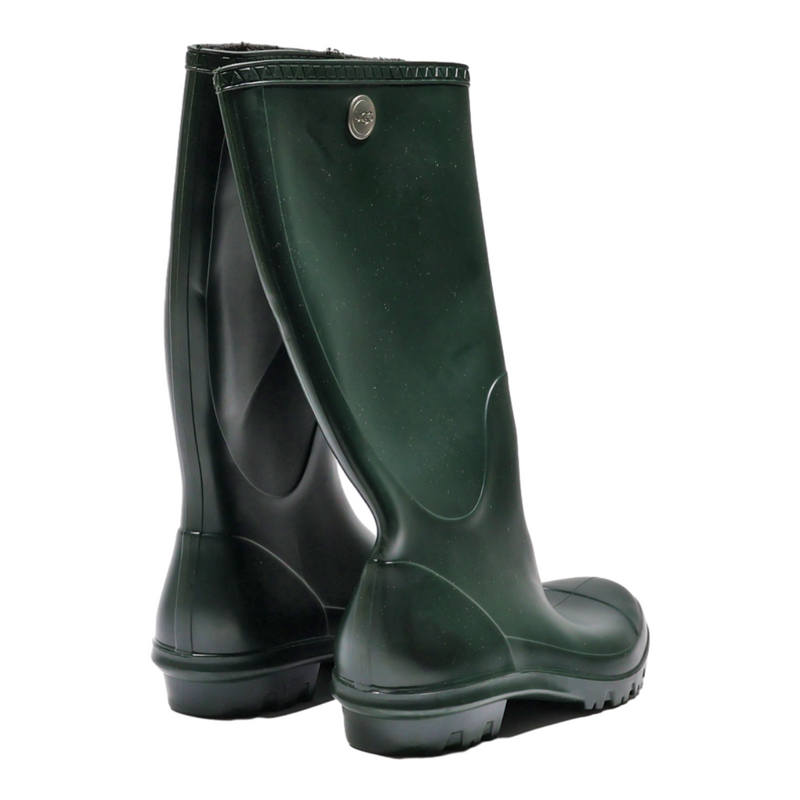 UGG Wellie Boots Green Synthetic Womens UK 7.5