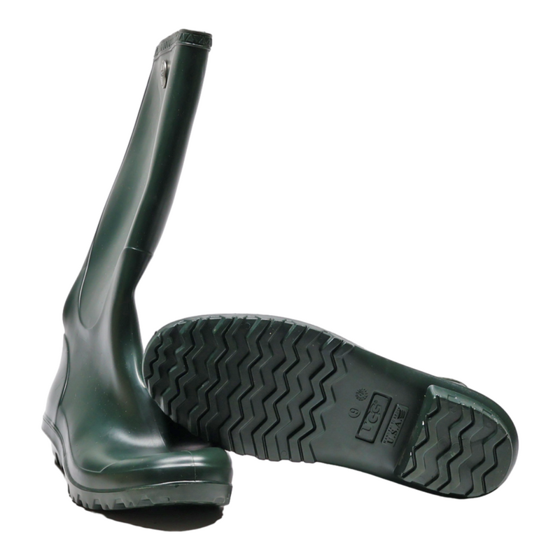 UGG Wellie Boots Green Synthetic Womens UK 7.5