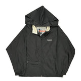 Union Jack Print On The Inner Lining Reebok Jacket - XL Black Nylon