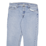 DICKIES Mens Regular Fit Blue Denim Jeans Cotton Blend Zip W36 L27 Classic