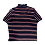 Polo By Ralph Lauren Striped Polo Shirt - XL Navy Cotton