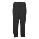 GUESS Womens Slim Fit Black Denim Skinny Jeans Cotton Blend Zip W22 L25