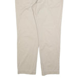 POLO RALPH LAUREN Mens Regular Fit Beige Cotton Blend Zip Trousers W38 L32