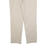 POLO RALPH LAUREN Mens Regular Fit Beige Cotton Blend Zip Trousers W38 L32