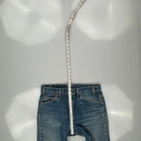 Made In USA Levis 505 Jeans - 33W 34L Blue Cotton