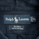 Blake Ralph Lauren Shirt - XL Navy Cotton