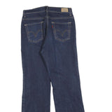 LEVI'S Womens 512 Bootcut Regular Fit Denim Dark Blue Jeans W28 L28 Stretch