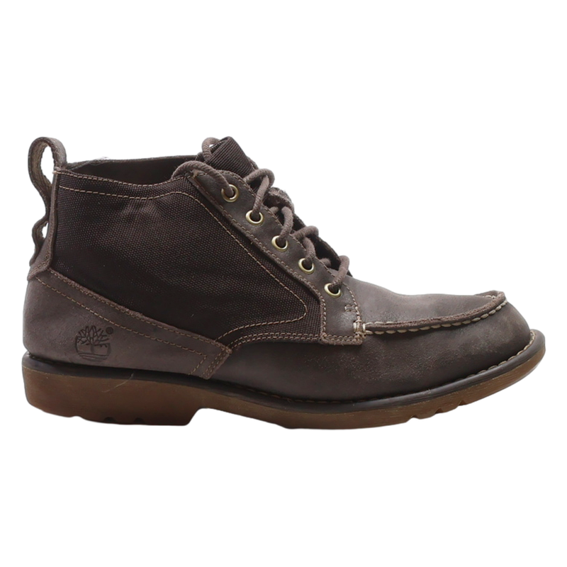 TIMBERLAND Chukka Boots Brown Synthetic Mens UK 7.5