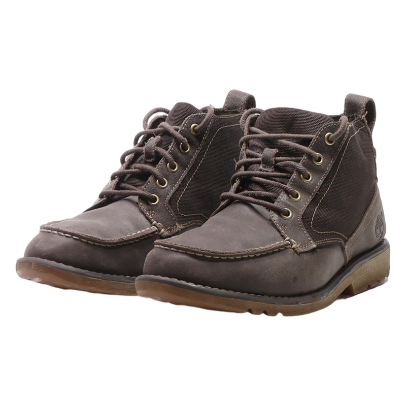 TIMBERLAND Chukka Boots Brown Synthetic Mens UK 7.5