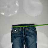 True Religion Contrast Stitch Jeans - 36W 28L Blue Denim