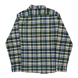 Nautica Checked Shirt - XL Blue Cotton