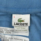 Lacoste 1/4 Zip - Large Blue Cotton