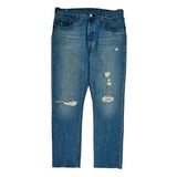 Levis 501 Jeans - 36W 29L Blue Cotton