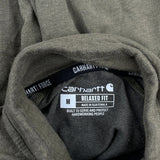Carhartt 1/4 Zip - Medium Green Cotton Blend