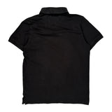 Tommy Hilfiger Slim Fit Polo Shirt - Medium Black Cotton