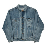 Wrangler Denim Jacket - XL Blue Denim