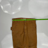 Carhartt Double Knee Carpenter Pants - 32W 31L Brown Cotton