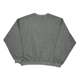 Starter Sweatshirt - Large Gray Cotton Blend