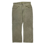 Wrangler Cord Trousers - 31″ Waist Beige Corduroy