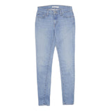 LEVI'S 710 Super Skinny Womens Jeans Blue Slim Skinny Denim Light W27 L30