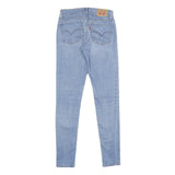 LEVI'S 710 Super Skinny Womens Jeans Blue Slim Skinny Denim Light W27 L30