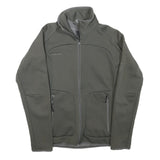 MAMMUT Womens Grey Jacket XS Polyester Blend Zip Outdoor Casual Light Layer